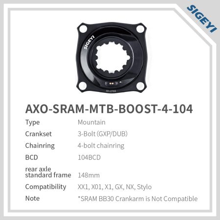 Sigeyi AXO Power Meter Sram Boost | 4-104